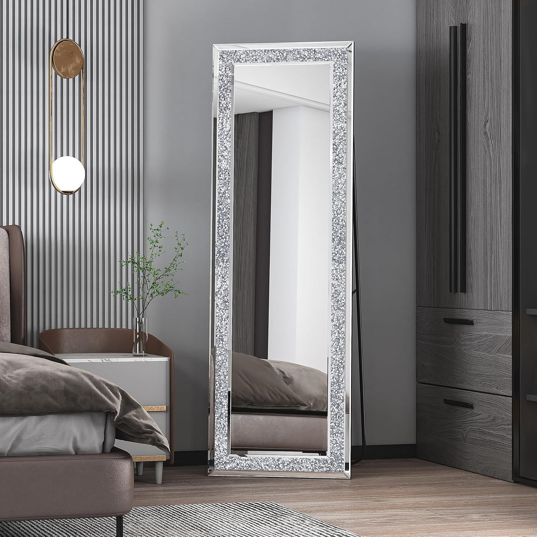 Декоративно огледало Glamour Shine LED 160CM
