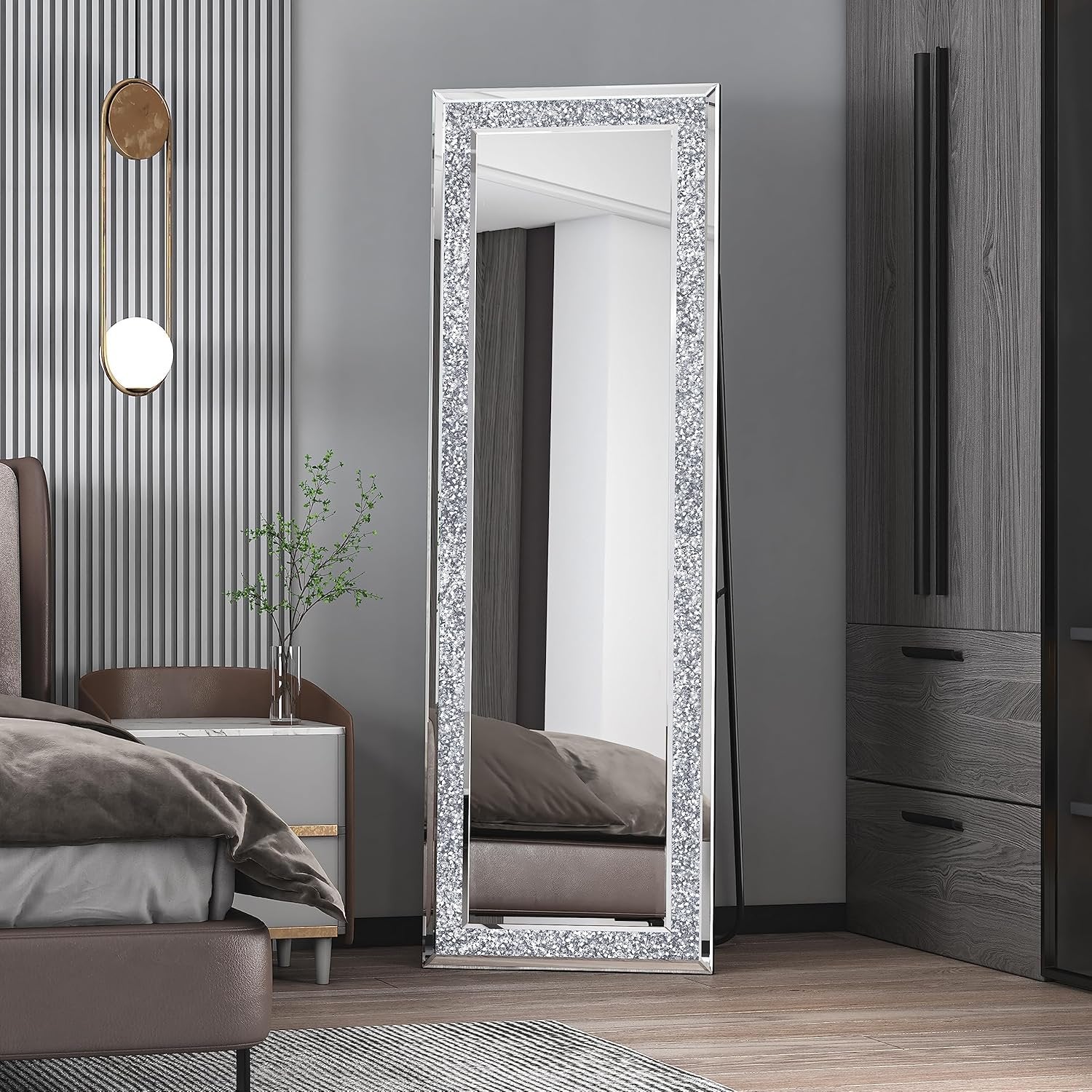 Декоративно огледало Glamour Shine LED 160CM