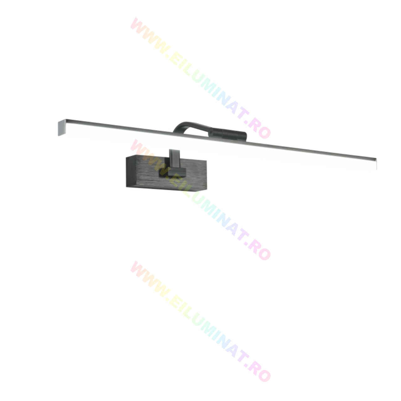 LED аплик за баня 36W 58cm черна регулируема C1299BK