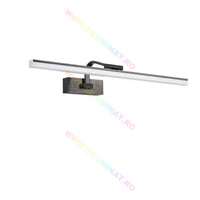 LED аплик за баня 36W 58cm черна регулируема C1299BK