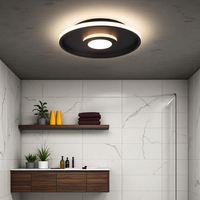 аплик LED ASCARI Black IP44 Premium
