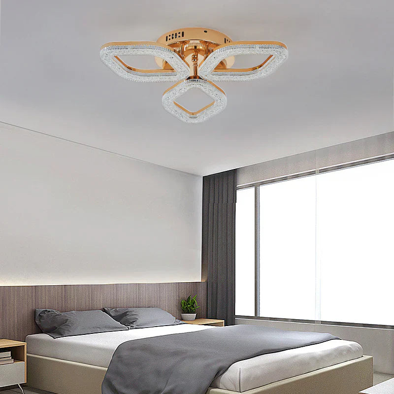 LED осветително тяло Golden 3 Diamonds Еквивалент 250W Дистанционно