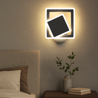 LED аплик Square, регулируем, бял, еквивалент 150W