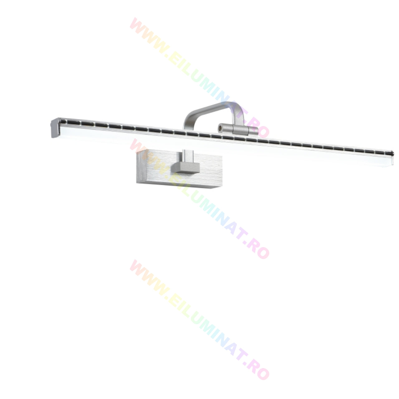 LED аплик за баня 36W 58cm сребрист регулируем C1309CH