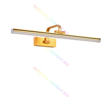 LED аплик за баня 36W 58cm златист регулируем C1309GD
