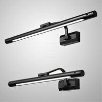 LED аплик за баня 36W 58cm черна регулируема C1310BK