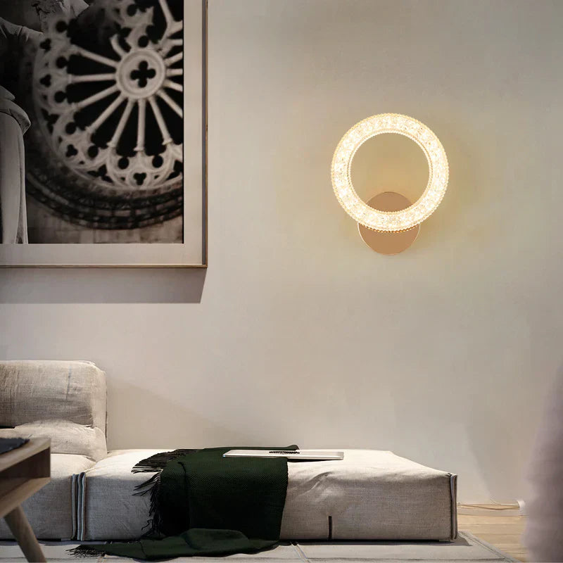 LED аплик Circle Golden Design B300/1