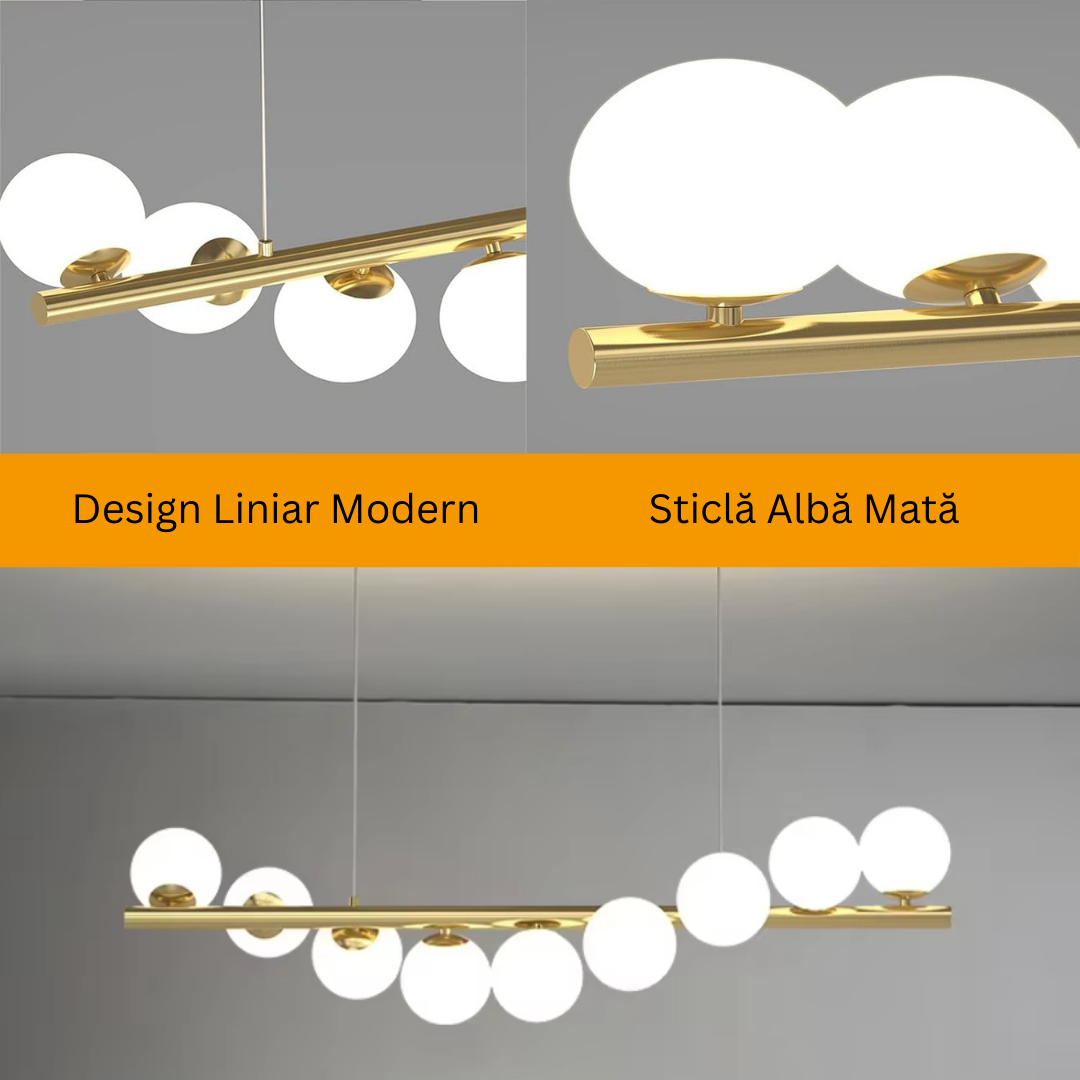 Осветително тяло Abajur MAT GOLD Liniara DX332-9