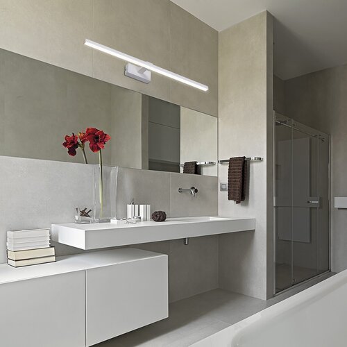 LED аплик за баня Olyss 11W 56cm бял