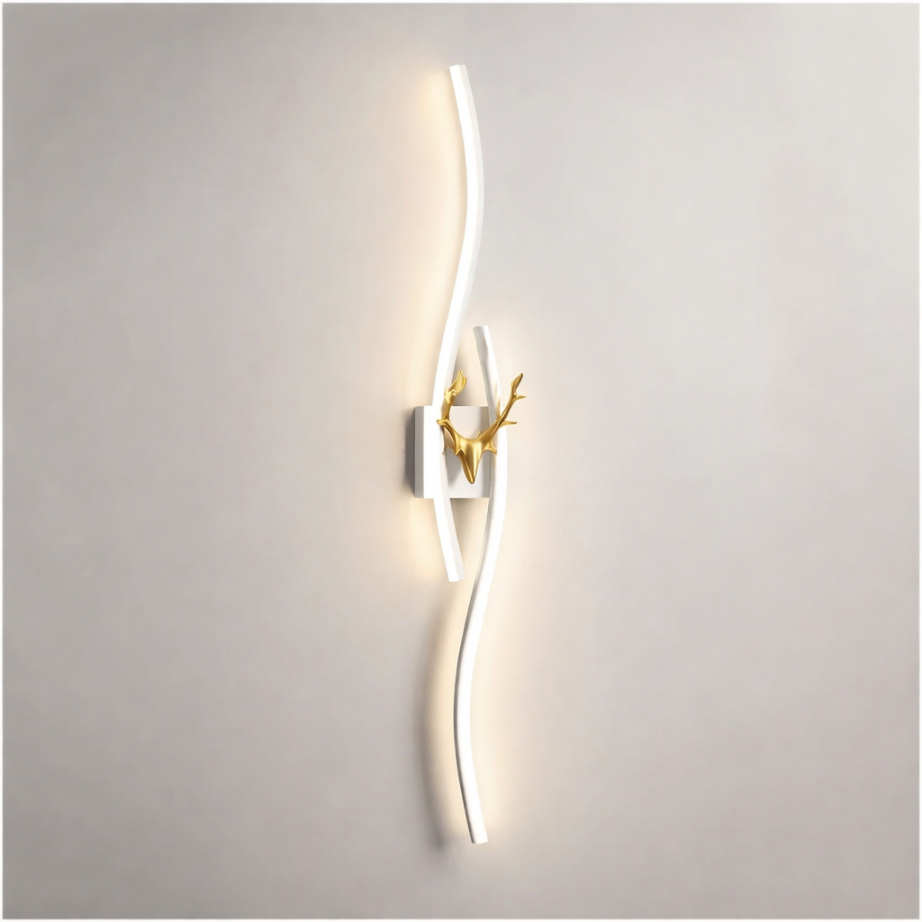 LED аплик за стена ZYBO Бял 60 cm