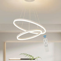 Lustra Led Wonderland Alba 2 Segmente Echivalent 400W Lighting Fixtures