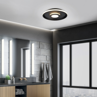 аплик LED ASCARI Black IP44 Premium