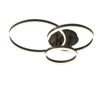 LED осветително тяло Beauty Brown Circle еквивалент 600W с дистанционно