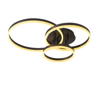 LED осветително тяло Beauty Brown Circle еквивалент 600W с дистанционно