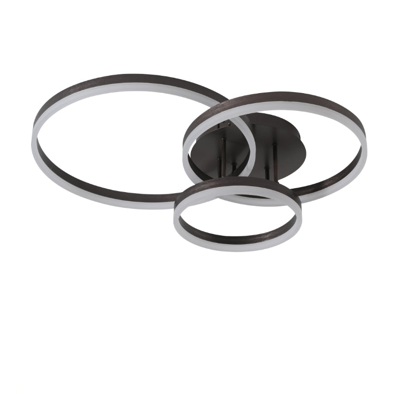 LED осветително тяло Beauty Brown Circle еквивалент 600W с дистанционно