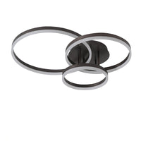 LED осветително тяло Beauty Brown Circle еквивалент 600W с дистанционно