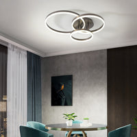 LED осветително тяло Beauty Brown Circle еквивалент 600W с дистанционно