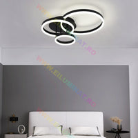 LED осветително тяло Beauty Black Circle еквивалент 600W с дистанционно