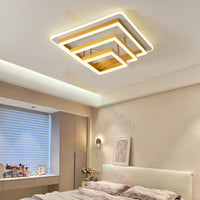LED осветително тяло Vulcano Square Gold Еквивалент 1000W с дистанционно