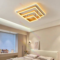 LED осветително тяло Vulcano Square Gold Еквивалент 1000W с дистанционно