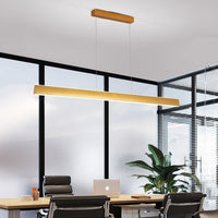 LED осветително тяло висящо Gold 120cm линейно, еквивалент 400W, с дистанционно