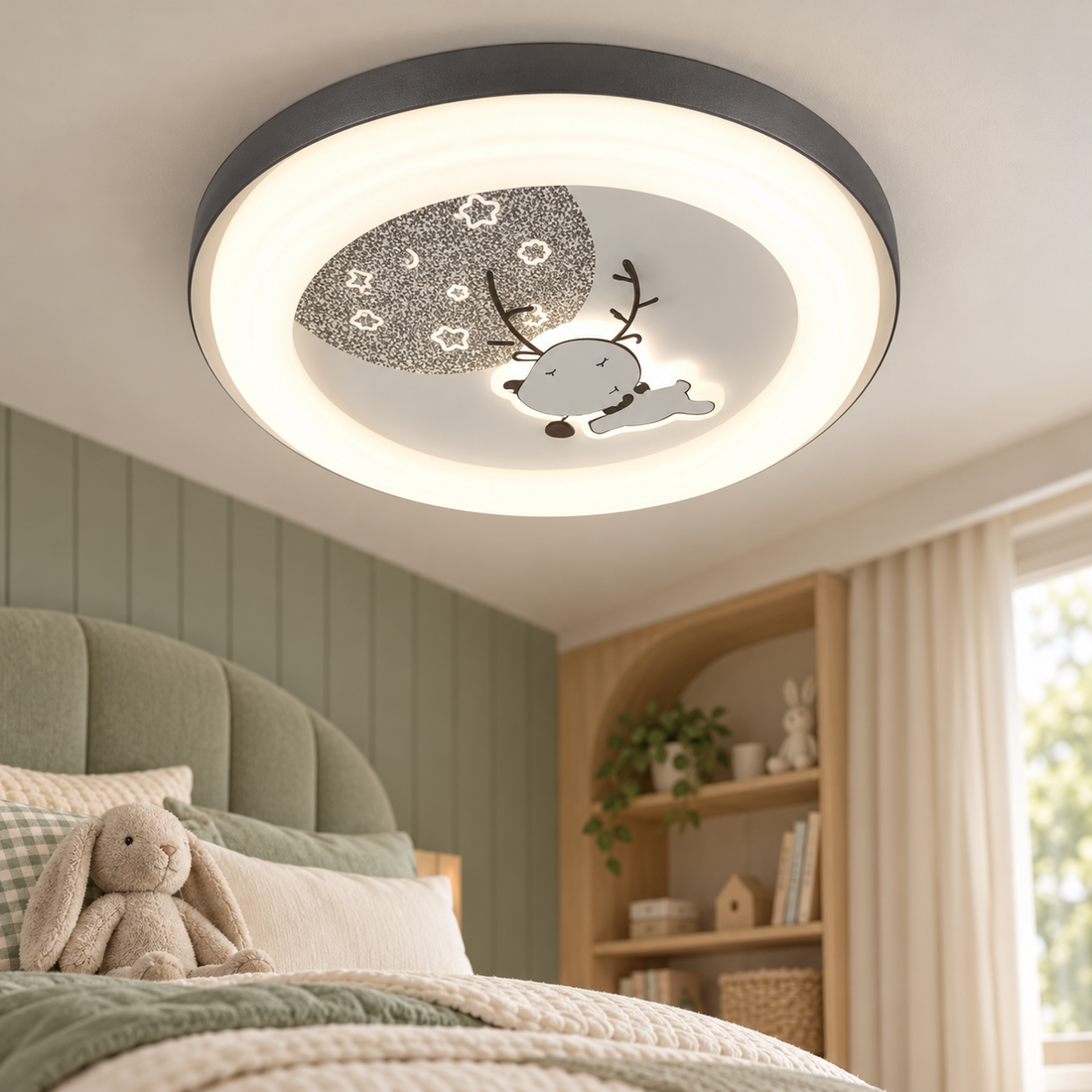 LED осветително тяло OLVAR Еквивалент 600W Дистанционно