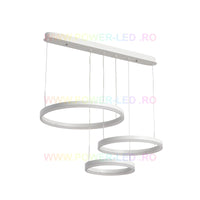 LED осветително тяло 150W CASSANDRA Circle бяла 3 сегмента еквивалент 600W