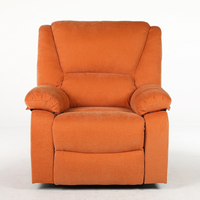 Fotoliu cu Masaj și Încălzire Recliner Electric Portocaliu FOTOLIU CU MASAJ/RECLINER/INCALZIRE / Portocaliu Chairs