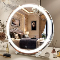 Oglinda LED Machiaj OD08 30x30CM ALBA / 30CM LED MIRROR