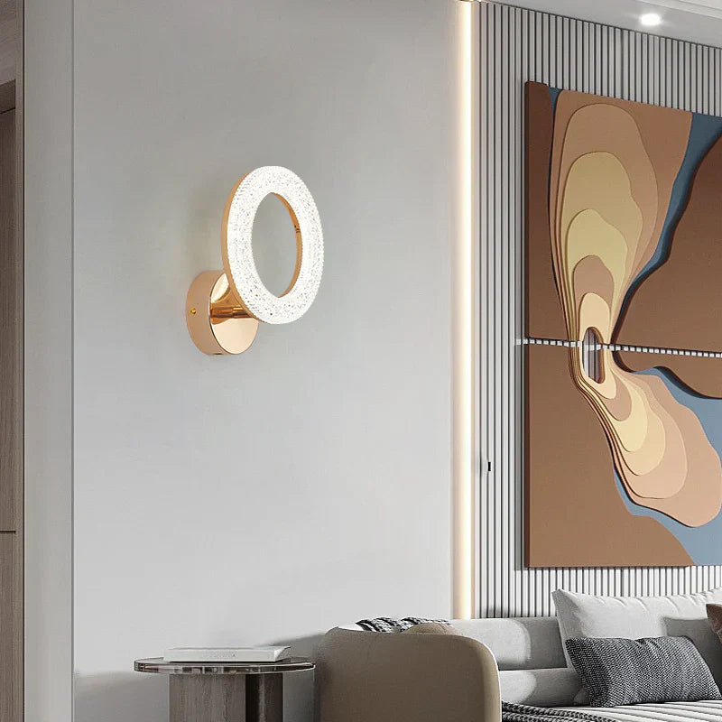 LED аплик Circle Golden Design B300/1