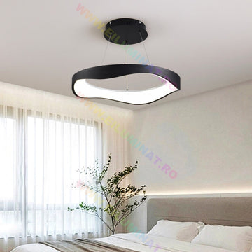 LED осветително тяло Black Cloud еквивалент 400W с дистанционно
