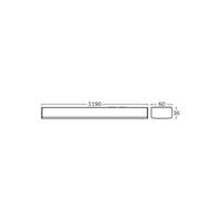 LED линейно осветително тяло Proline 120 см 36W 4320lm CCT IP40