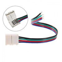 Конектор захранване 4 жила RGB 12V