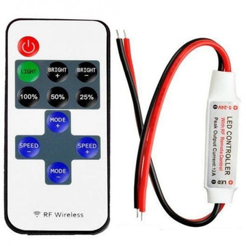 Мини димер 12A 12V RF дистанционно