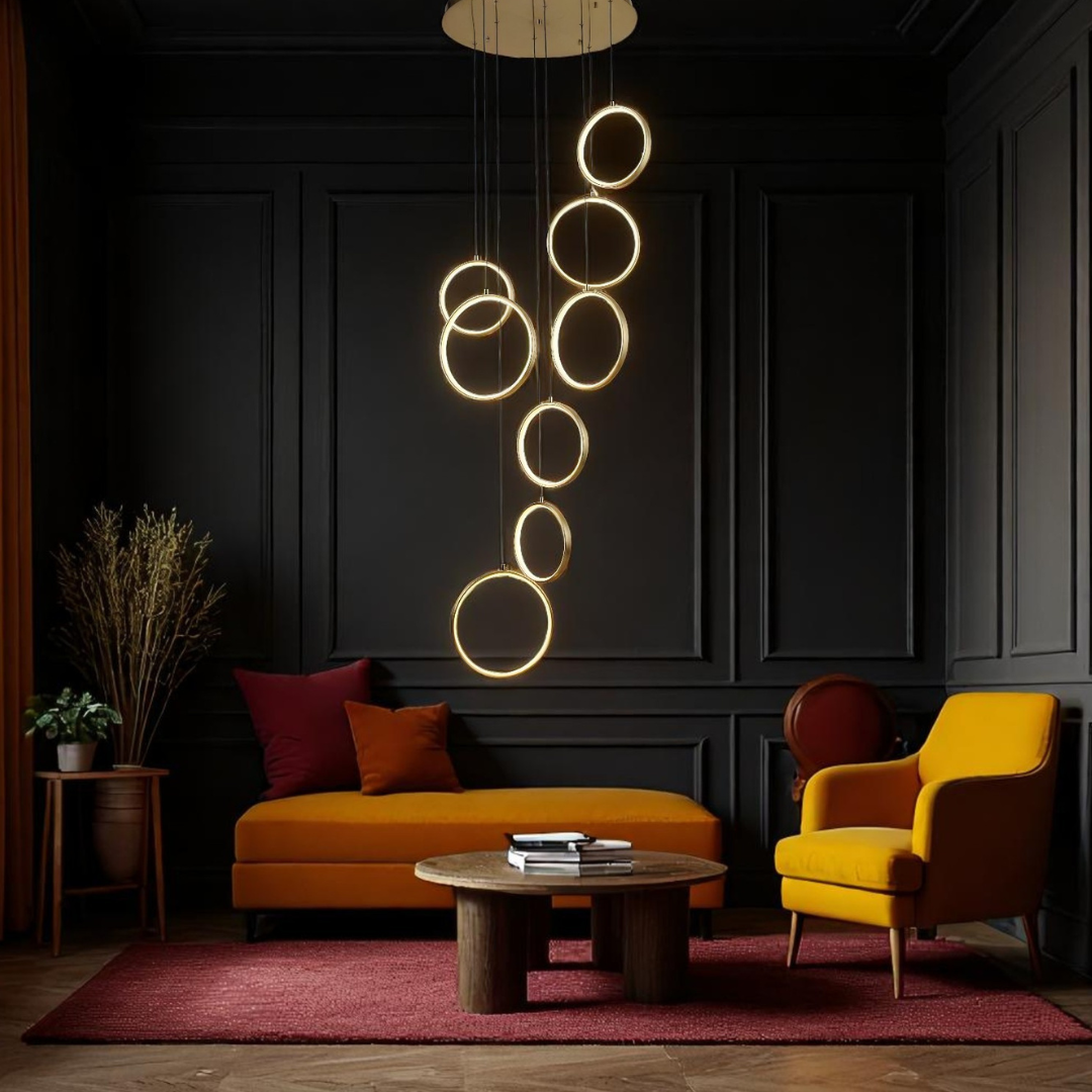 LED осветително тяло висящо GOLD Catania