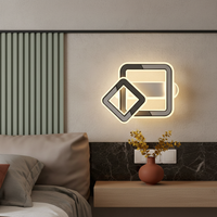 Аплик LED Square VELTRIS бял Еквивалент 300W