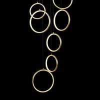 LED осветително тяло висящо GOLD Catania