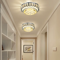 LED осветително тяло от кристал за таван Majesty с дистанционно 50-80CM