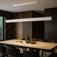 LED осветително тяло Lyne White, висящо, еквивалент 360W, с дистанционно управление