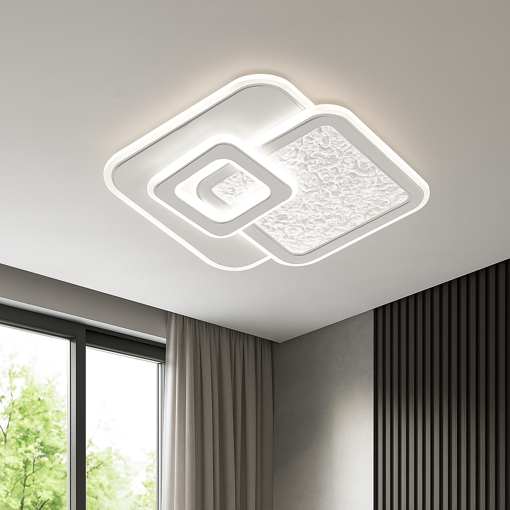 Осветително тяло LED Fino Square White Еквивалент 330W
