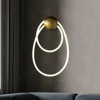 LED аплик Nordic Style Light Rope Tube R9157/1 Gold
