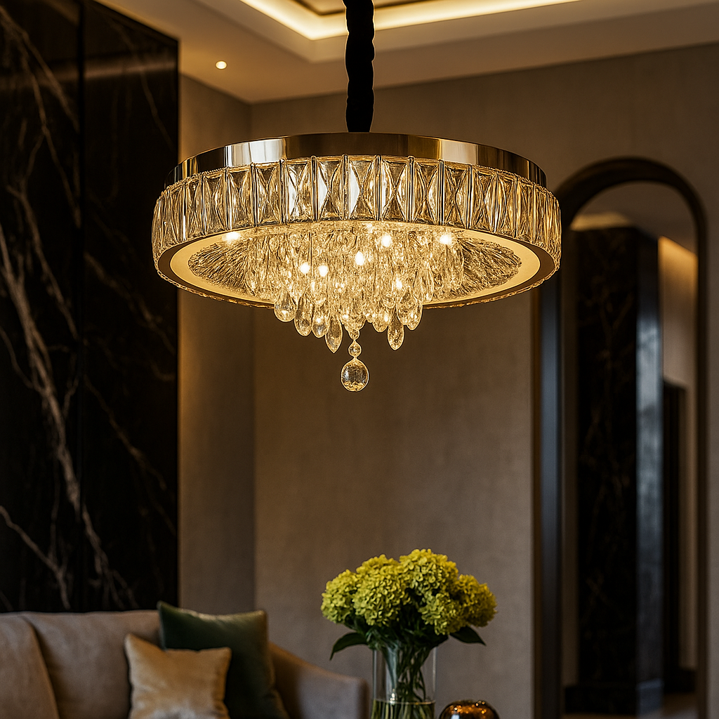 LED полилей Axon Cristal Silver, еквивалент 600W