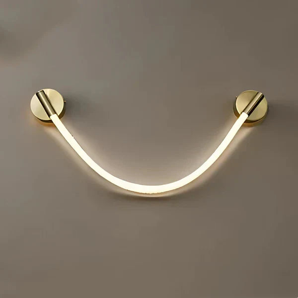 Аплик LED Nordic Style Light Rope Tube R9158/1 Gold
