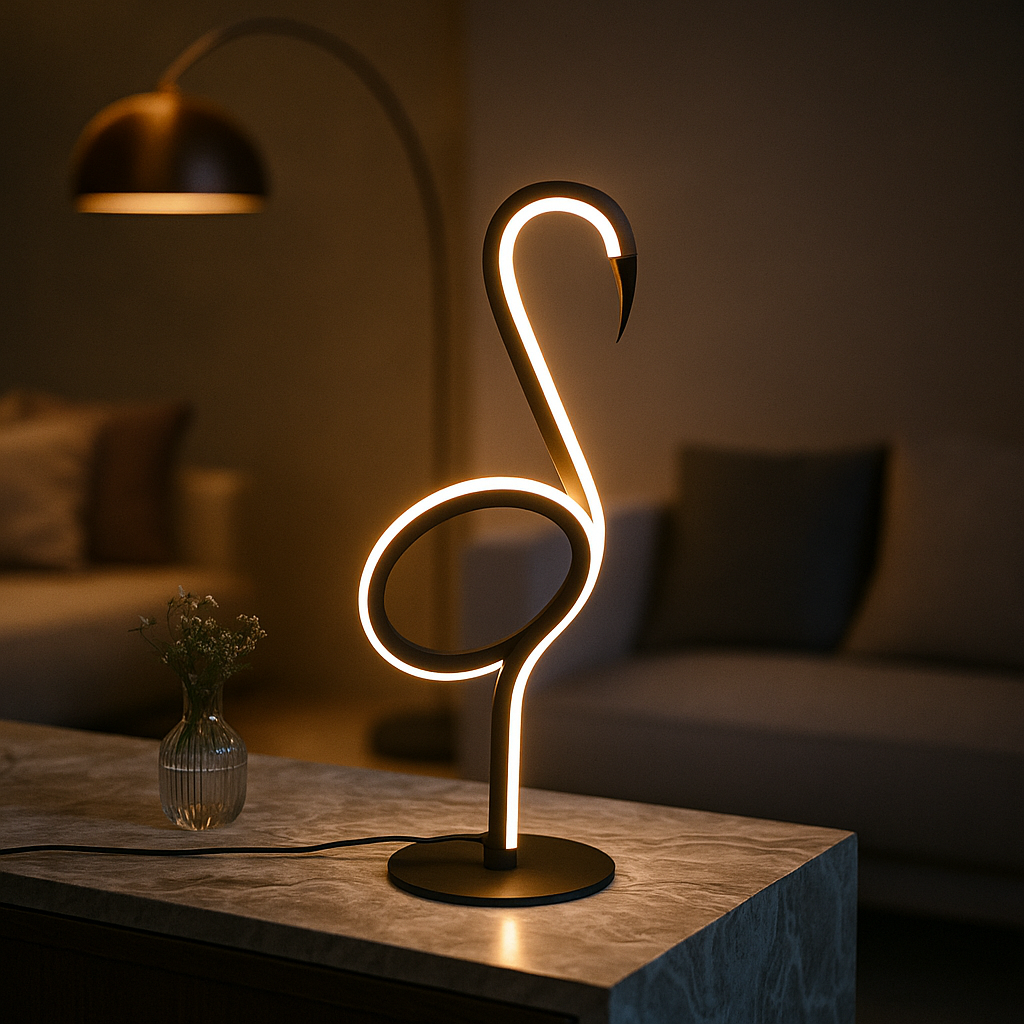 Декоративна LED лампа INGO 6W черна