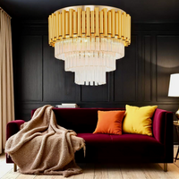 Кристален полилей Luxury Golden SUFITOWA