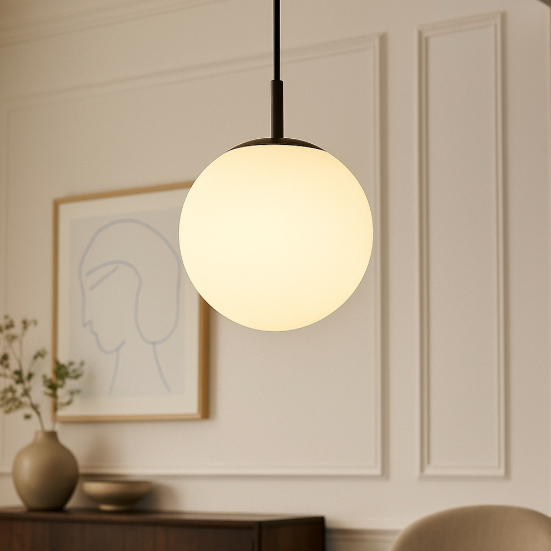 Pendul 1xE27 Black NEAGRA / LUXURY Lighting Fixtures