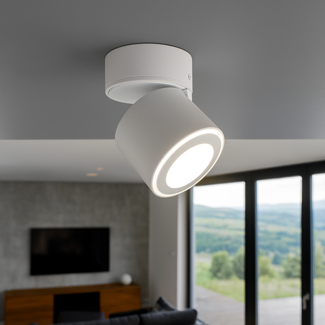 LED спот повърхностен, насочваем 5W Premium White TAURUS