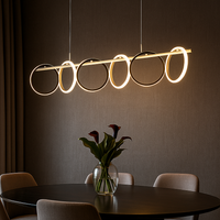 Lustra LED Suspendata Zefir Cu Telecomanda Alba ALBA / SUSPENDATE Lighting Fixtures