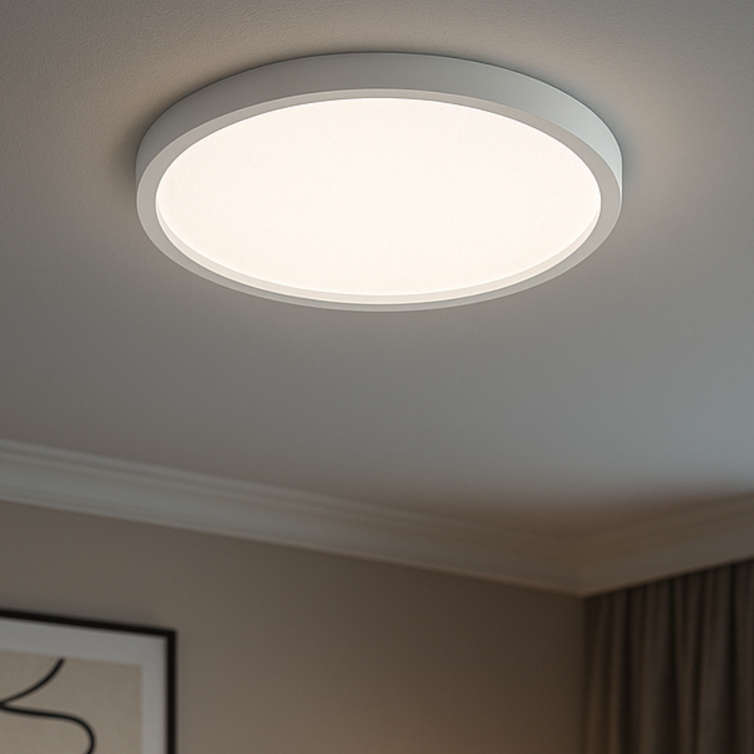 LED плафон за баня 26W бял 30cm IP40 3 вида светлина еквивалент 200W