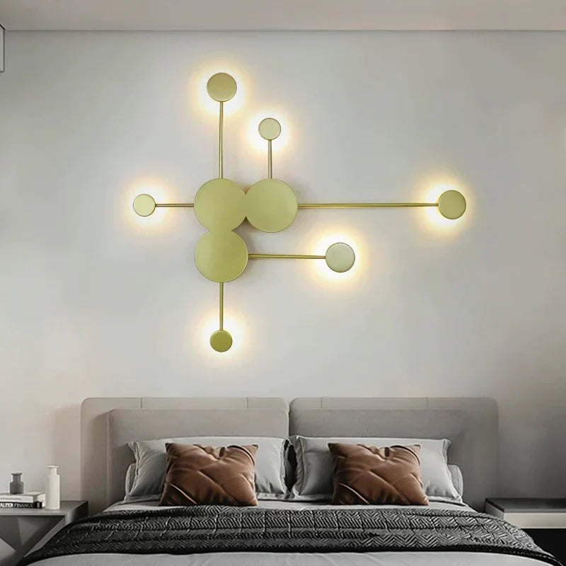 LED аплик Modern Style-6 Gold еквивалент 200W